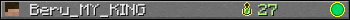 Beru_MY_KING userbar 350x20
