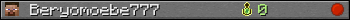 Beryomoebe777 userbar 350x20