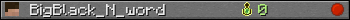 BigBlack_N_word userbar 350x20