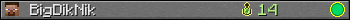 BigDikNik userbar 350x20