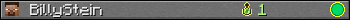 BillyStein userbar 350x20