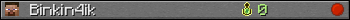 Binkin4ik userbar 350x20