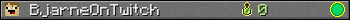 BjarneOnTwitch userbar 350x20