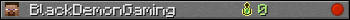 BlackDemonGaming userbar 350x20