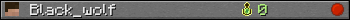 Black_wolf userbar 350x20