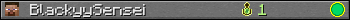 BlackyySensei userbar 350x20