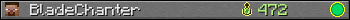 BladeChanter userbar 350x20