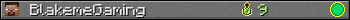 BlakemeGaming userbar 350x20