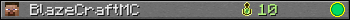 BlazeCraftMC userbar 350x20