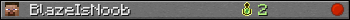 BlazeIsNoob userbar 350x20