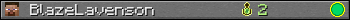 BlazeLavenson userbar 350x20