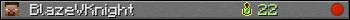 BlazeVKnight userbar 350x20