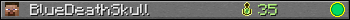 BlueDeathSkull userbar 350x20