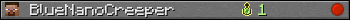 BlueNanoCreeper userbar 350x20