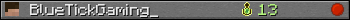 BlueTickGaming_ userbar 350x20