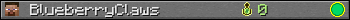 BlueberryClaws userbar 350x20