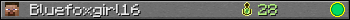 Bluefoxgirl16 userbar 350x20