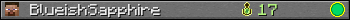 BlueishSapphire userbar 350x20