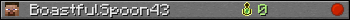 BoastfulSpoon43 userbar 350x20