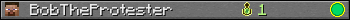 BobTheProtester userbar 350x20