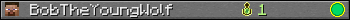 BobTheYoungWolf userbar 350x20