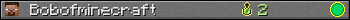 Bobofminecraft userbar 350x20