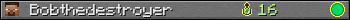 Bobthedestroyer userbar 350x20