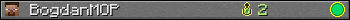 BogdanMOP userbar 350x20