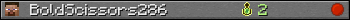 Юзербар 350x20 для BoldScissors286