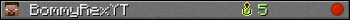 BommyRexYT userbar 350x20