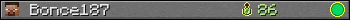 Bonce187 userbar 350x20