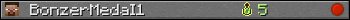 BonzerMedaI1 userbar 350x20