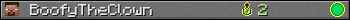 BoofyTheClown userbar 350x20