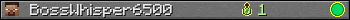 BossWhisper6500 userbar 350x20