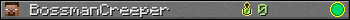 BossmanCreeper userbar 350x20