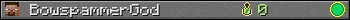 BowspammerGod userbar 350x20