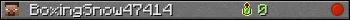 BoxingSnow47414 userbar 350x20