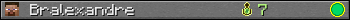 Bralexandre userbar 350x20
