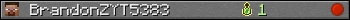 BrandonZYT5383 userbar 350x20