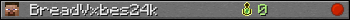 BreadVxbes24k userbar 350x20