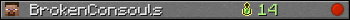 BrokenConsouls userbar 350x20