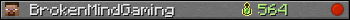 BrokenMindGaming userbar 350x20