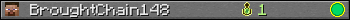 BroughtChain148 userbar 350x20