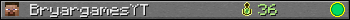 BryargamesYT userbar 350x20