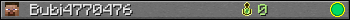 Bubi4770476 userbar 350x20