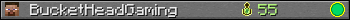 BucketHeadGaming userbar 350x20