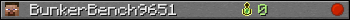 Юзербар 350x20 для BunkerBench9651