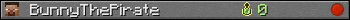 BunnyThePirate userbar 350x20