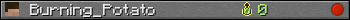 Burning_Potato userbar 350x20