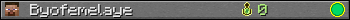 Byofemelaye userbar 350x20